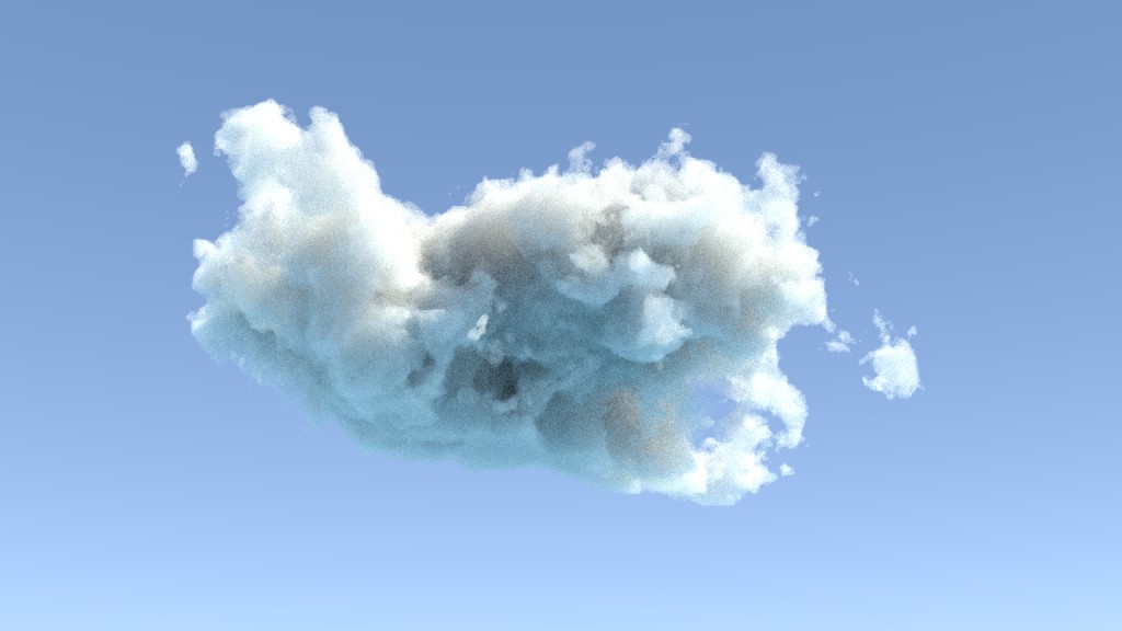 Procedural cycles Clouds shader. preview image 1